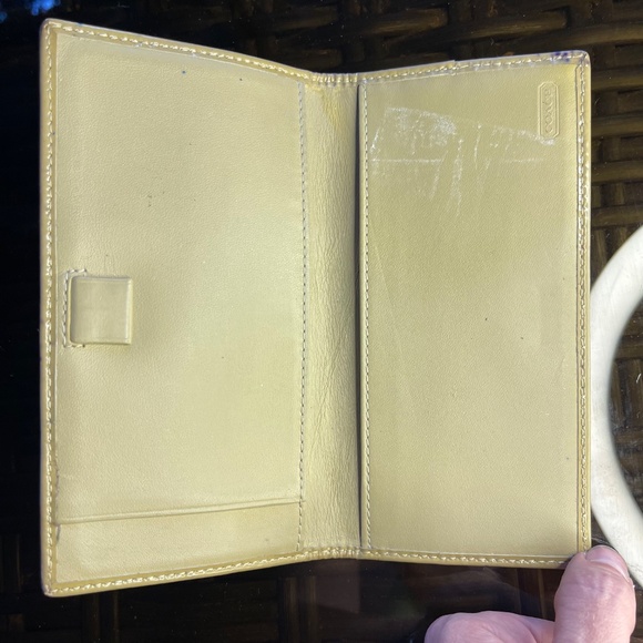 COACH checkbook wallet - Picture 2 of 3